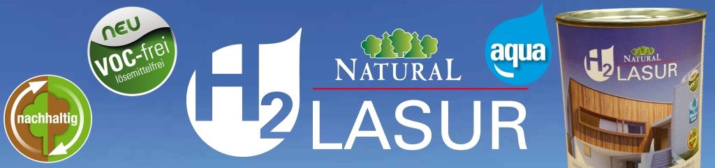 H2-Lasur Holzlasur von Natural Naturfarben 