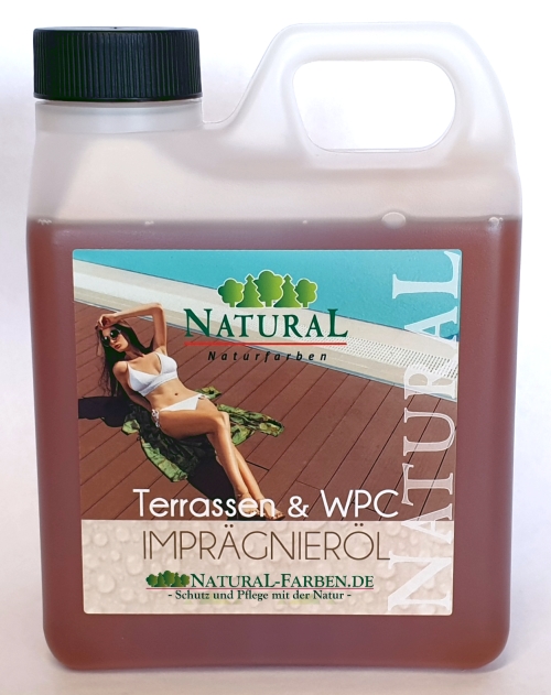 WPC-Oel von Natural: Imprägnieröl für WPC-Terrasse