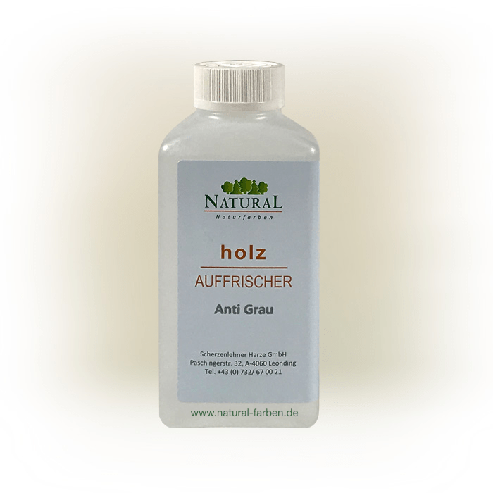 Natural Holzauffrischer Antigrau 240ml Holzauffrischer Antigrau 240ml - natürlicher Fleckentferner