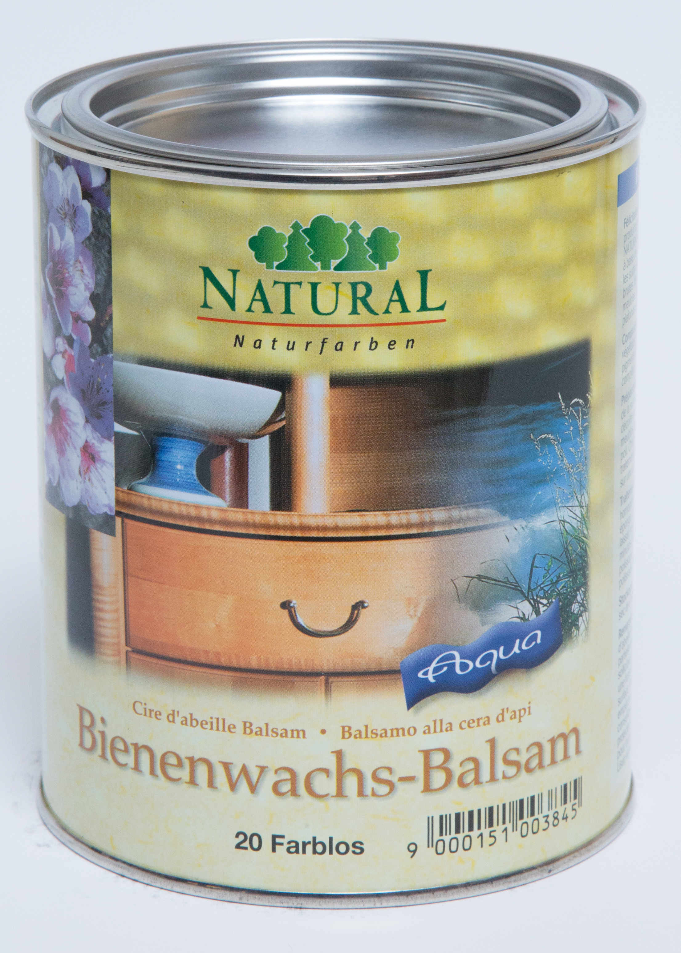 H2 Bienenwachsbalsam AQUA für Innen