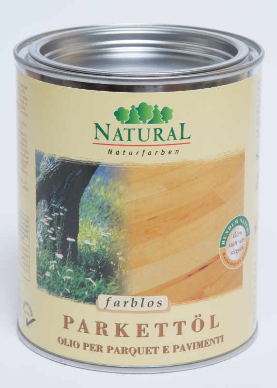 Natural Parkettöl – Fußbodenöl – kalt Natural Parkettöl – Fußbodenöl – kalt