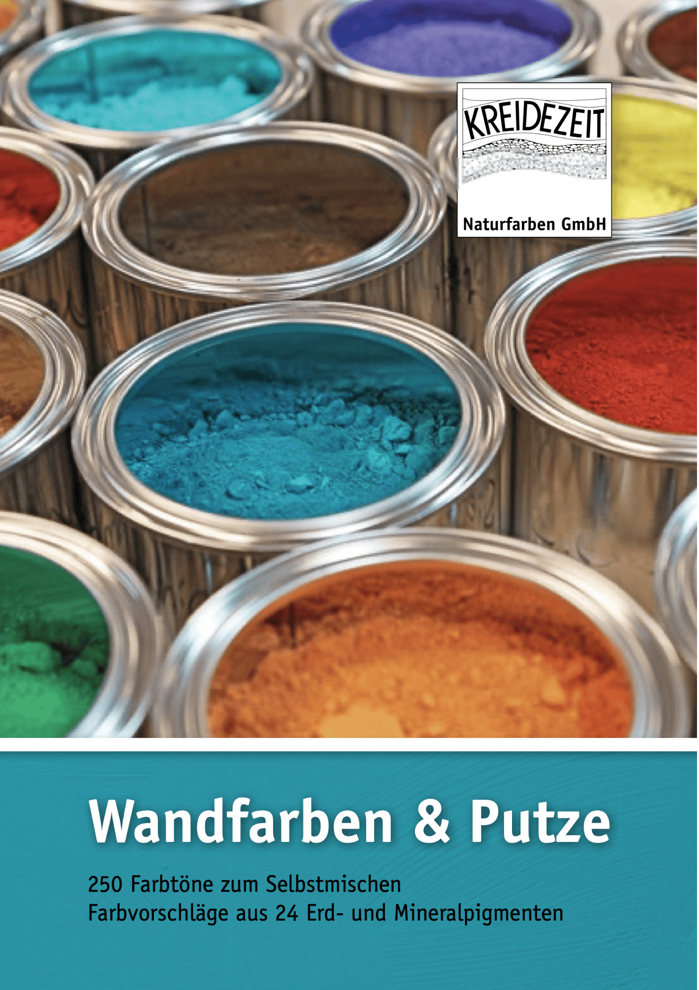 Wandfarben & Putze – 250 Farbtöne zum Selbstmischen (Broschüre)