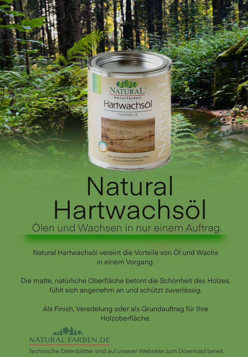 Natural Hartwachsöl