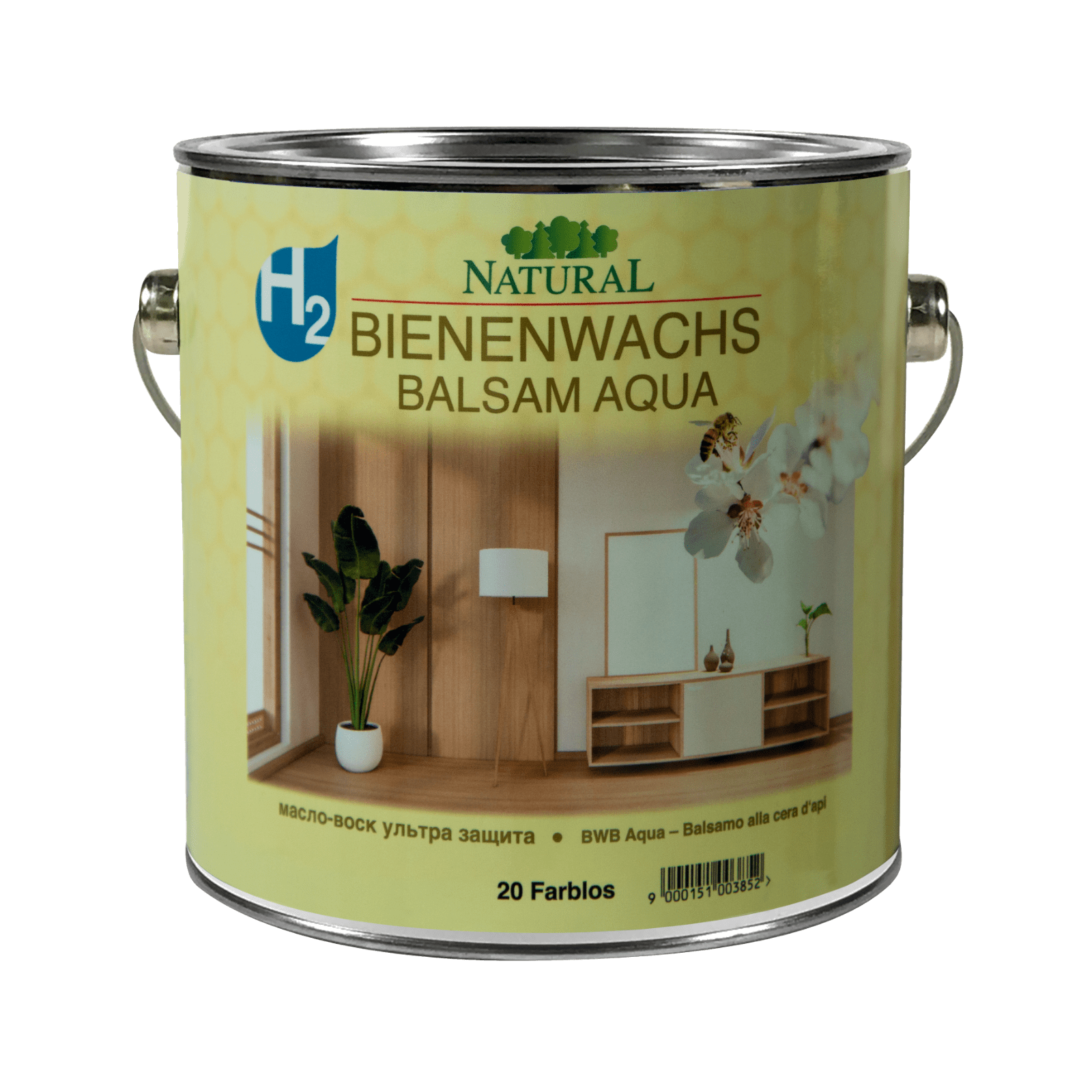 H2 Bienenwachsbalsam AQUA für Innen H2 Bienenwachsbalsam AQUA für Innen