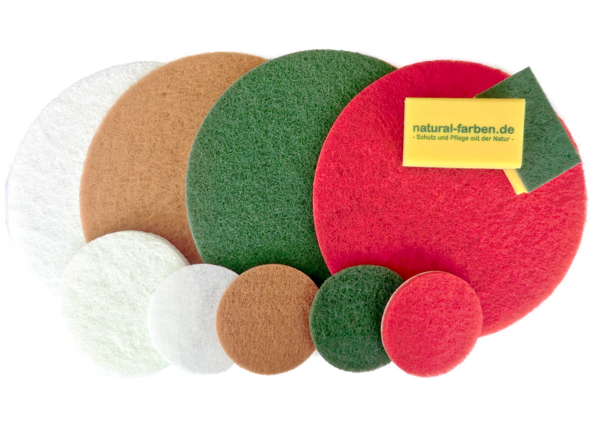 Natural Superpad Polierpad 20 mm Natural Superpad Polierpad 20 mm
